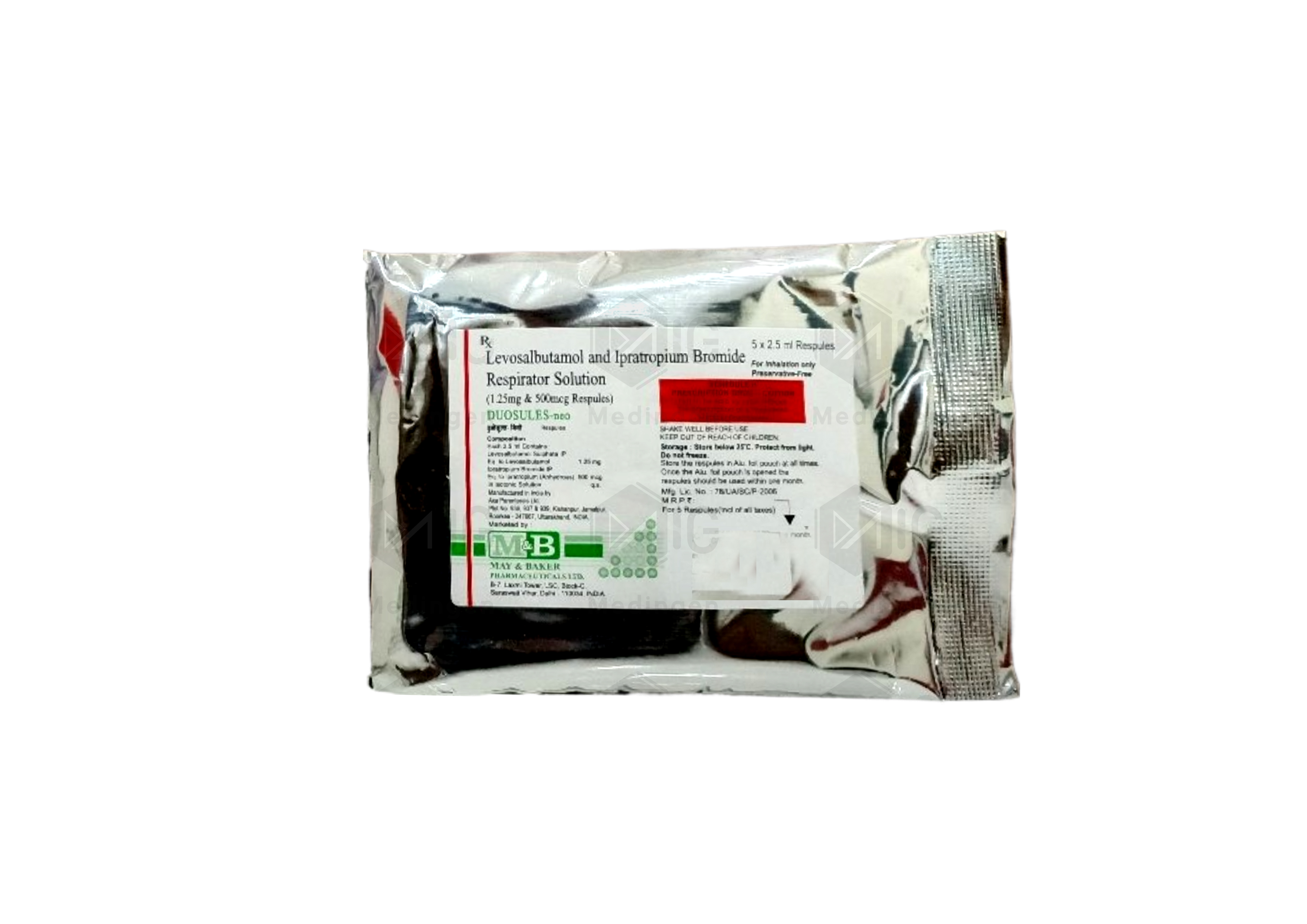 DUOSULES  2.5ML RESPULES